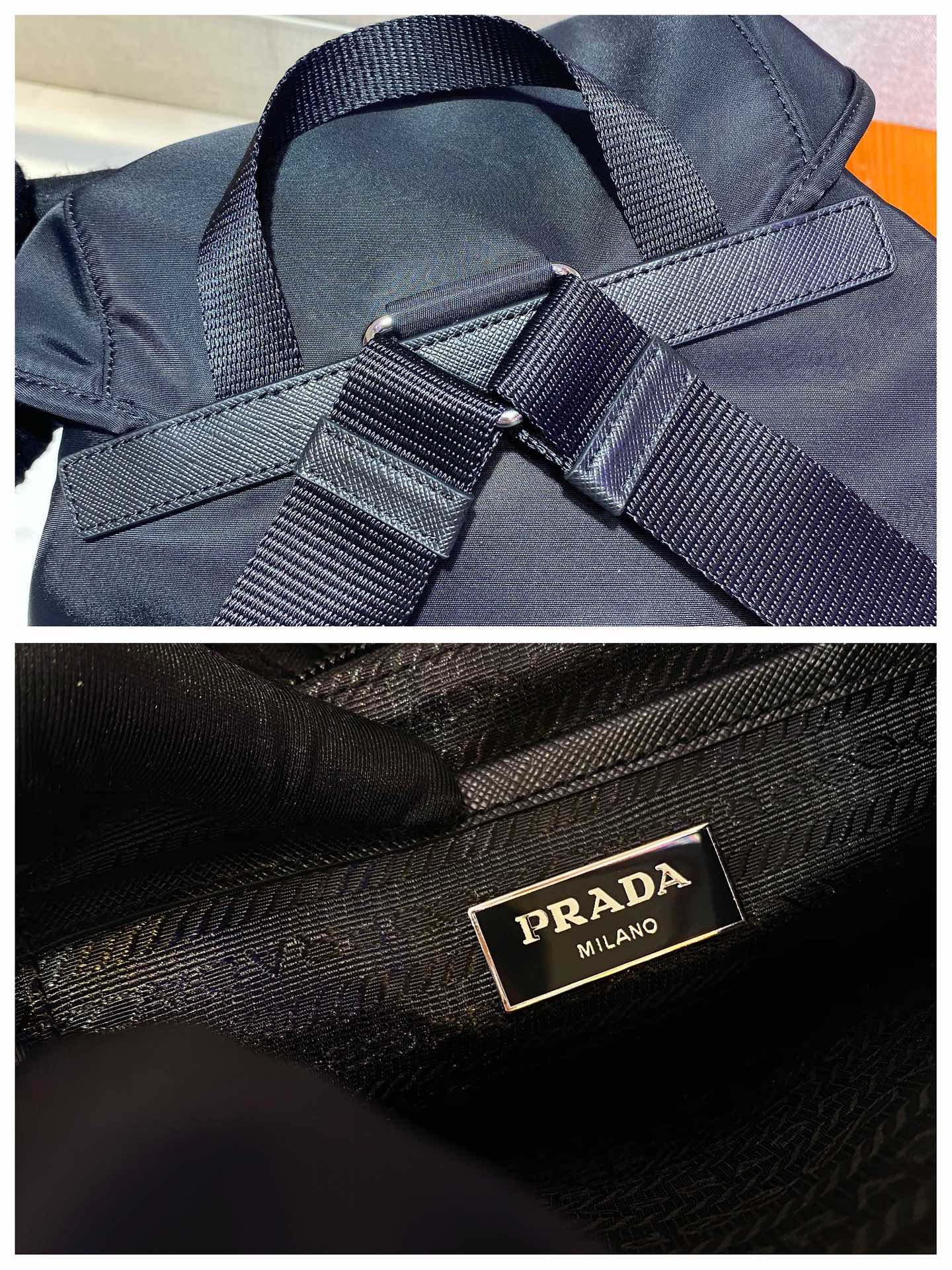 Prada 2026 Backpack 30cm Black Re-Nylon