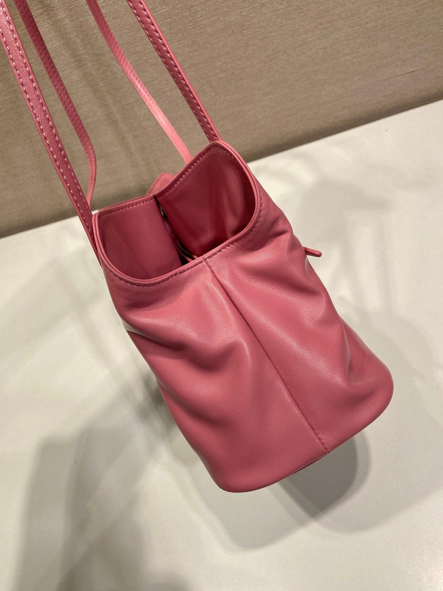 Prada Small Dada 25cm Pink Nappa Leather