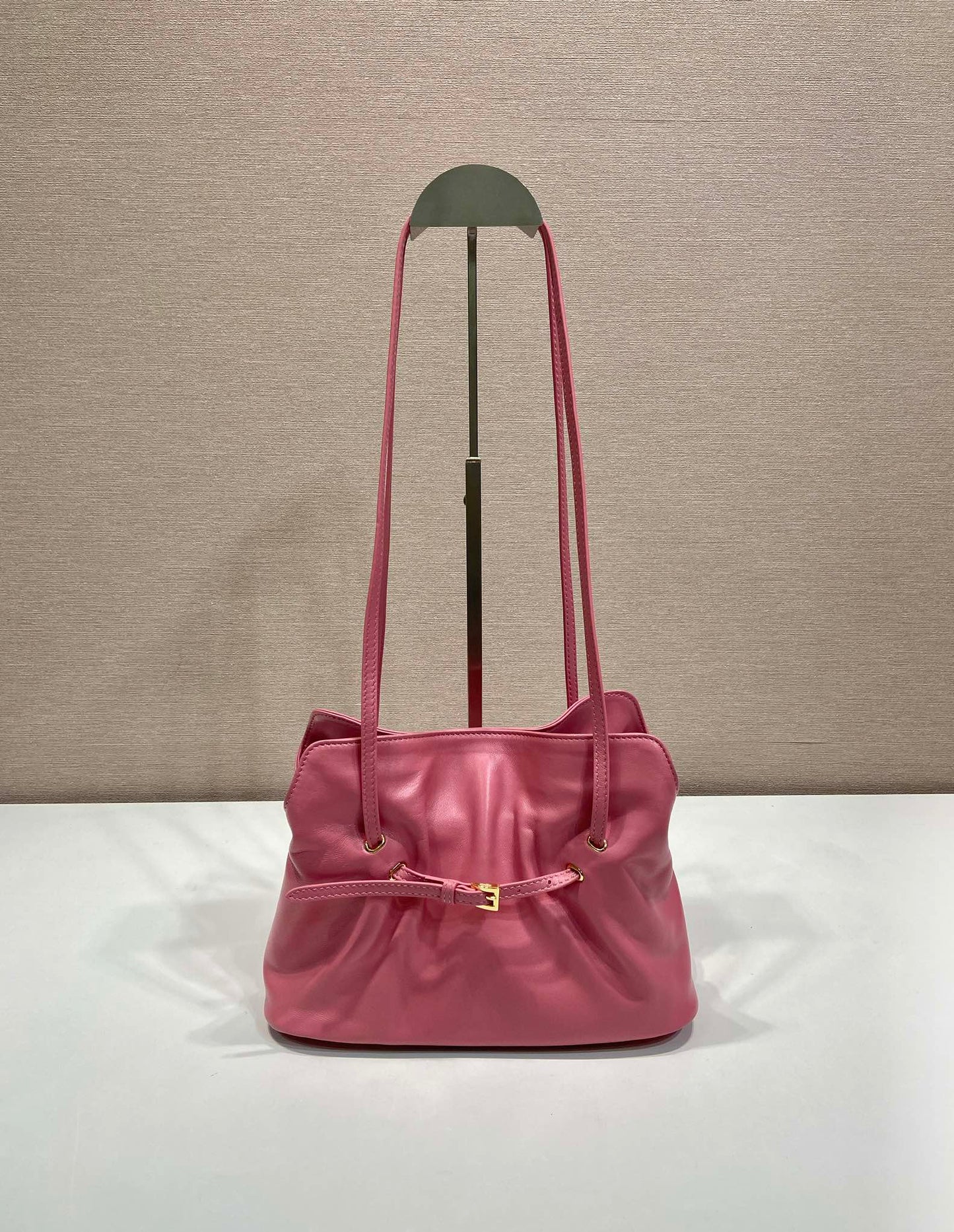 Prada Small Dada 25cm Pink Nappa Leather