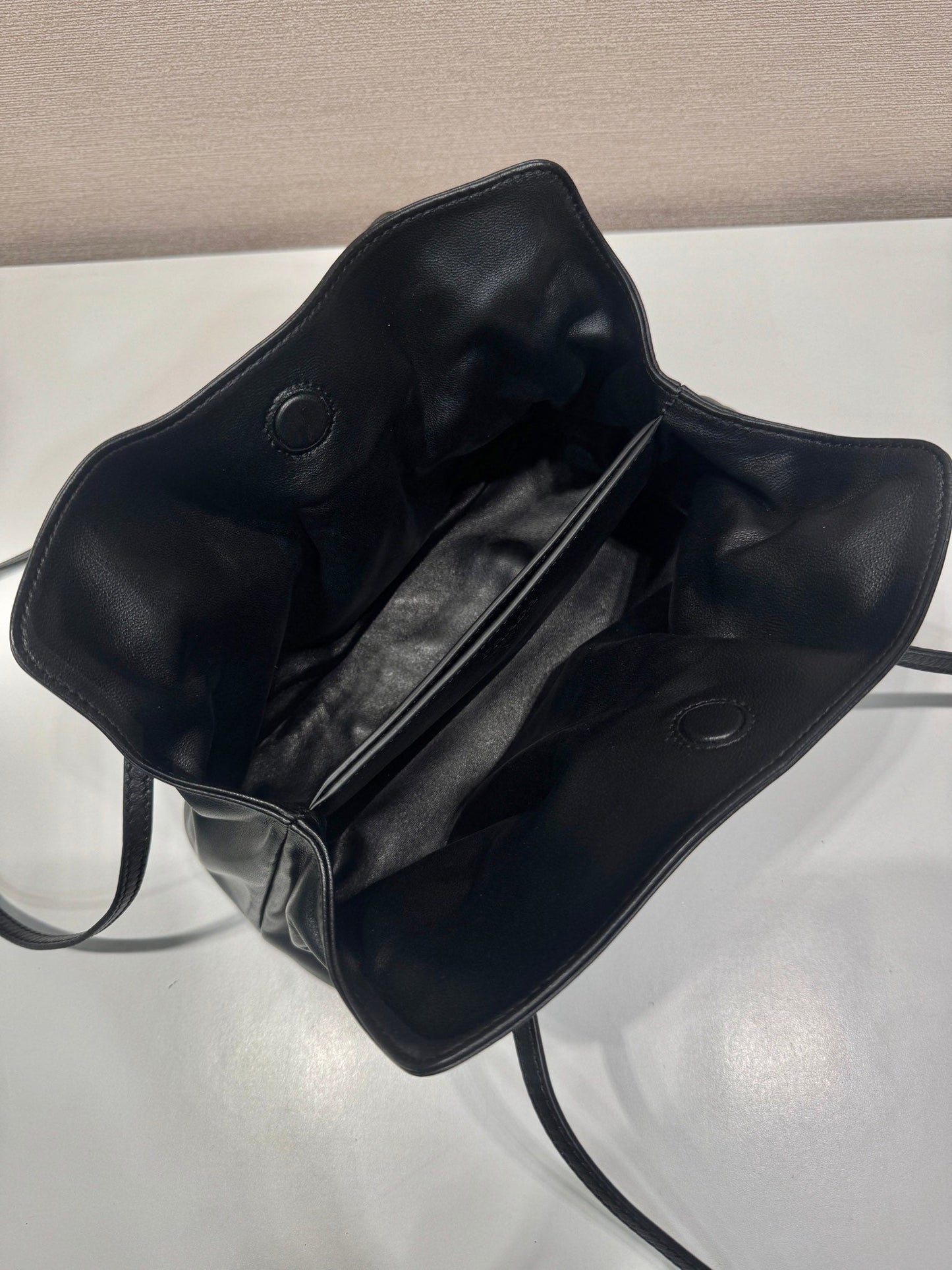 Prada Small Dada 25cm Black Nappa Leather