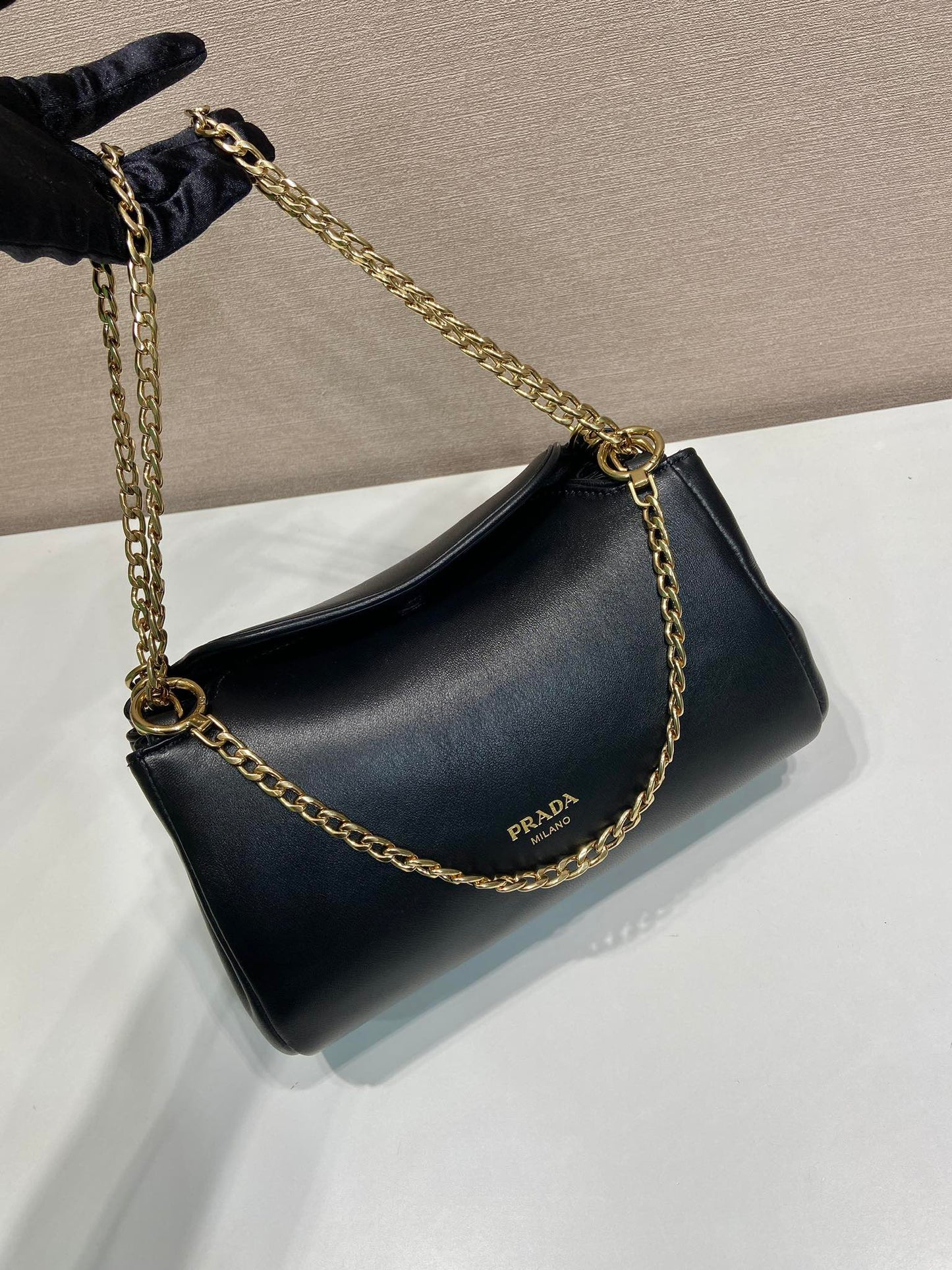 PRA Tumulte bag 24 black leather 280838