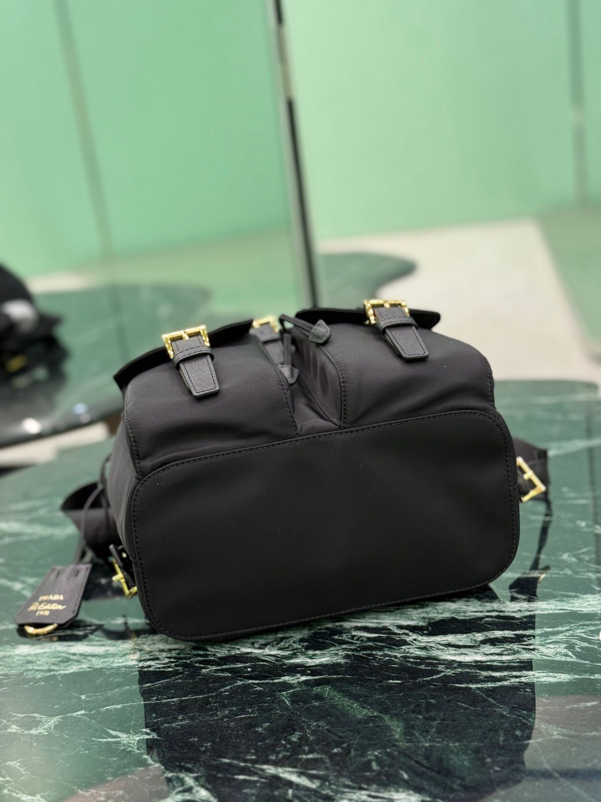 Prada Re-Edition 1978 Small Backpack Black Re-Nylon