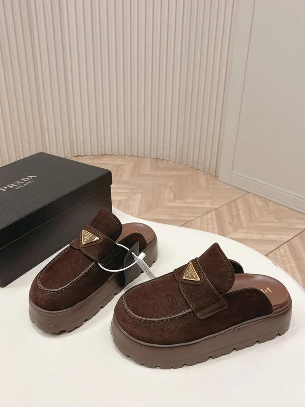 Prada 2026 Mule Grained Leather 847068