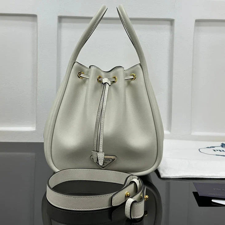 Prada 2026 Darling Bucket Bag 22cm Calfskin