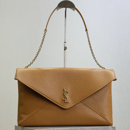Prada Cassandre XXL Bag 35cm Light Brown Lambskin GHW