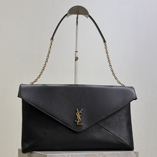 Prada Cassandre XXL Bag 35cm Black Lambskin GHW