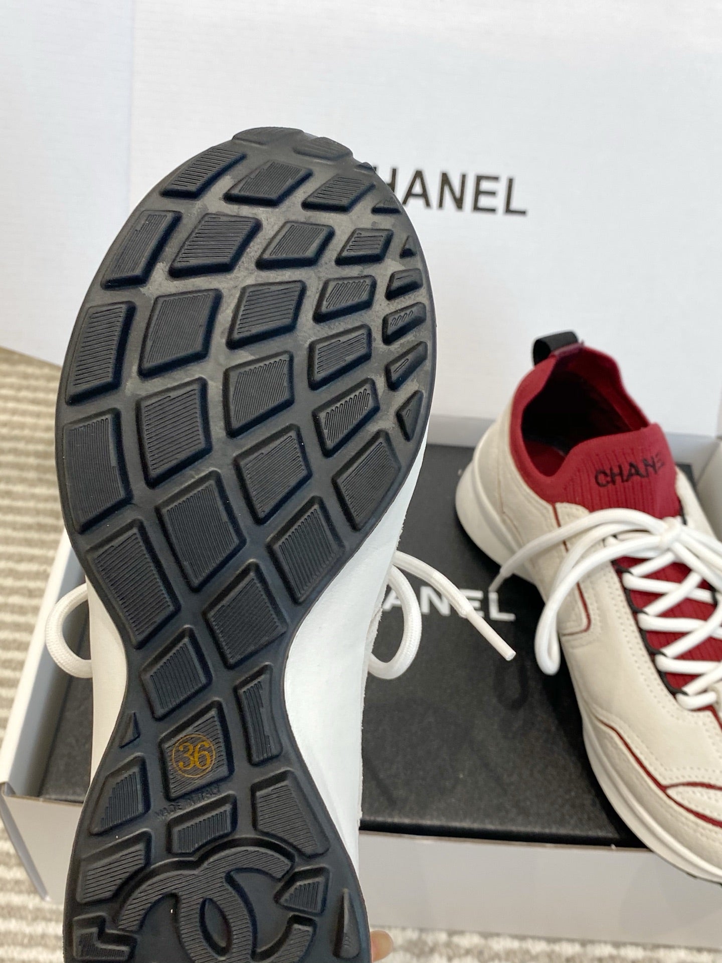 Chanel 2026 Sneaker Suede Calfskin 858560