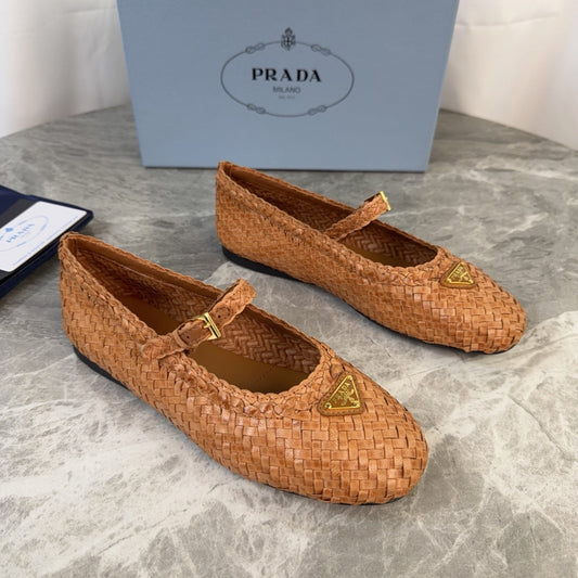 Pra 26s Ballerinas Brown Leather 635152