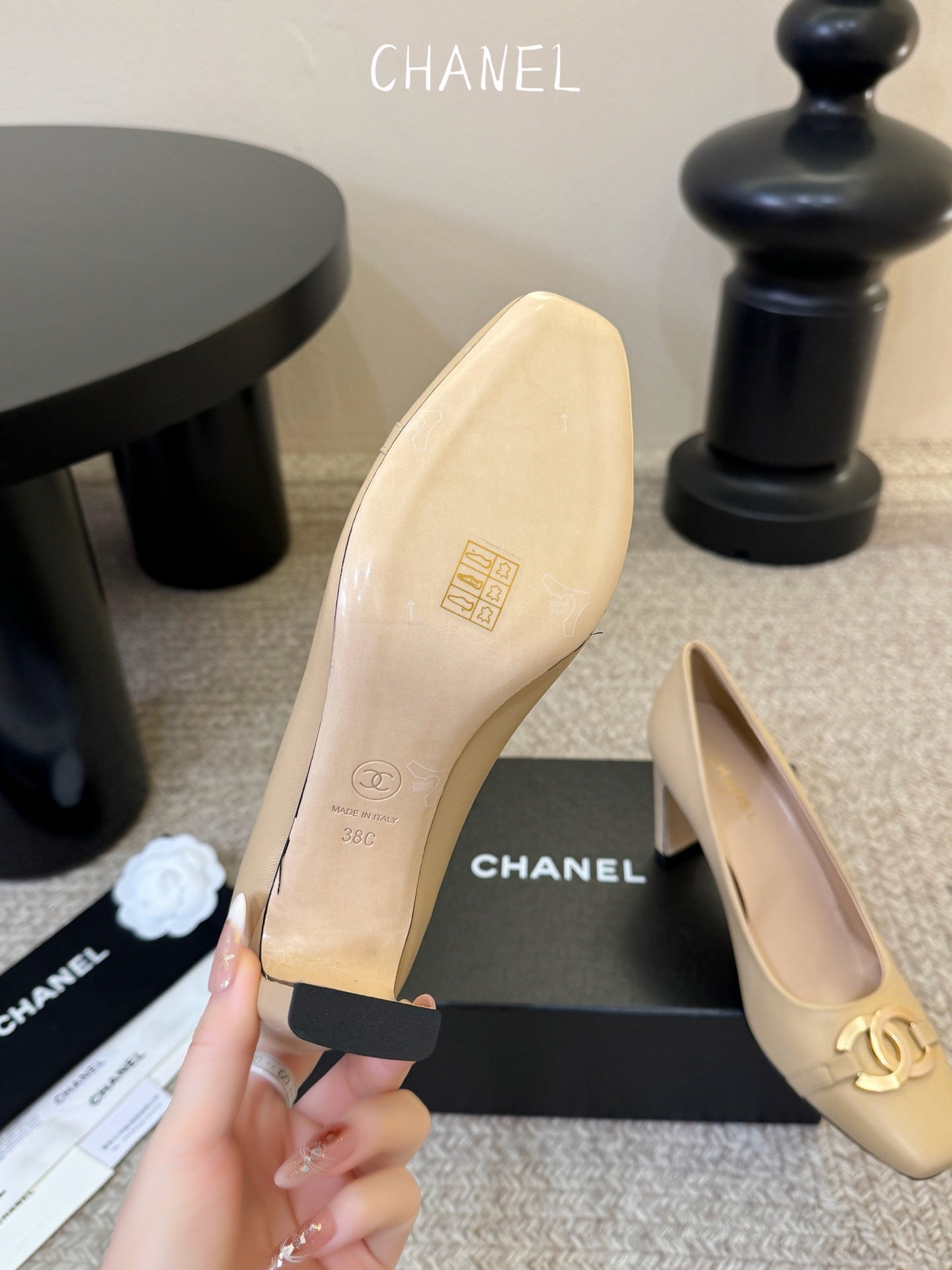 Chanel 2026 Pumps Sheepskin 835689