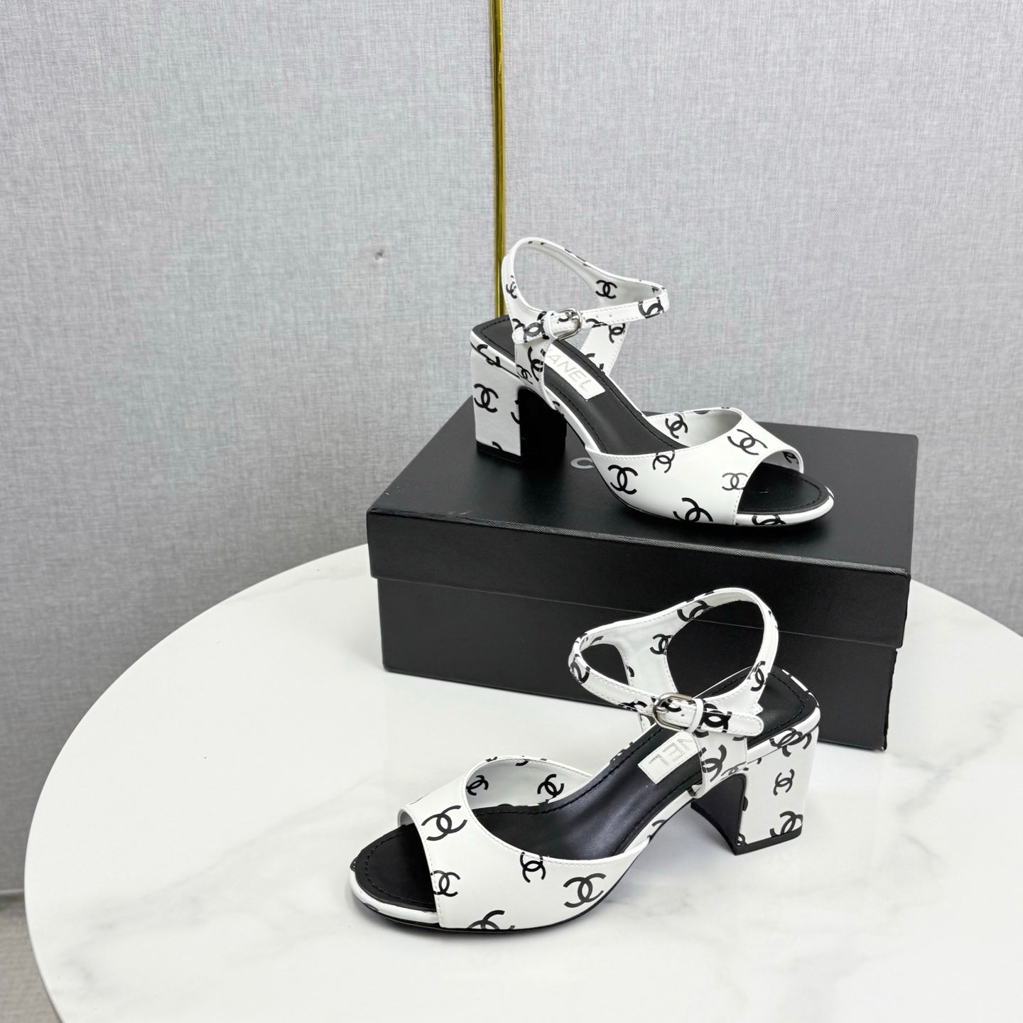Chanel 2026 Slingback Sandals Sheepskin 801510