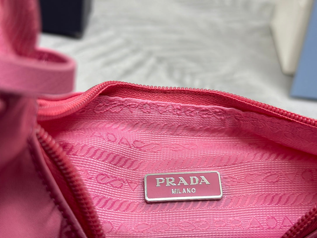 Prada Re-Edition 2000 Mini Bag Hot Pink Nylon 293850
