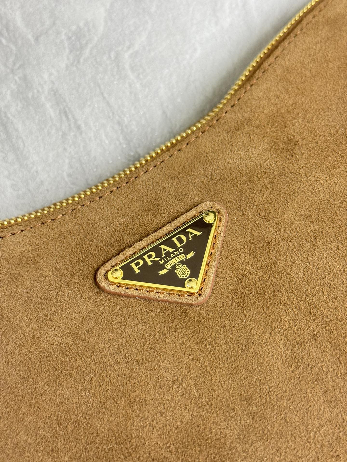 Pra Aimée Crossbodybag Brown Nubuck Leather