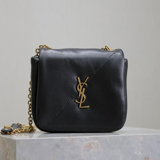 Prada Mini Jamie 4.3 Shoulder Bag 16cm Black Lambskin GHW