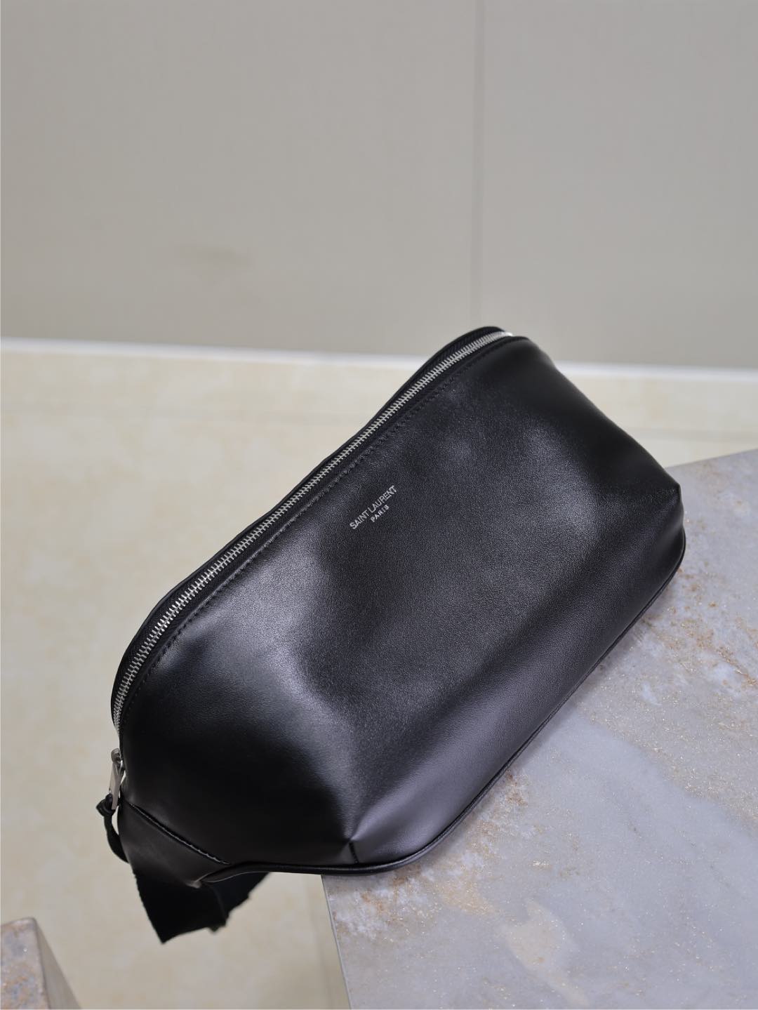 Prada Classic Belt Bag 26cm Black Lambskin