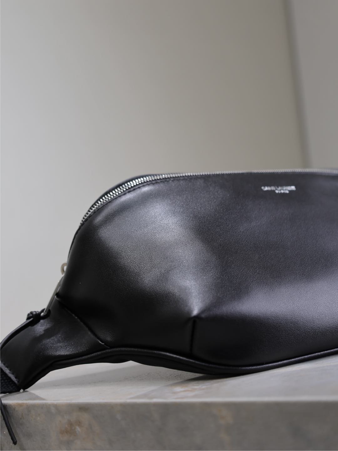Prada Classic Belt Bag 26cm Black Lambskin