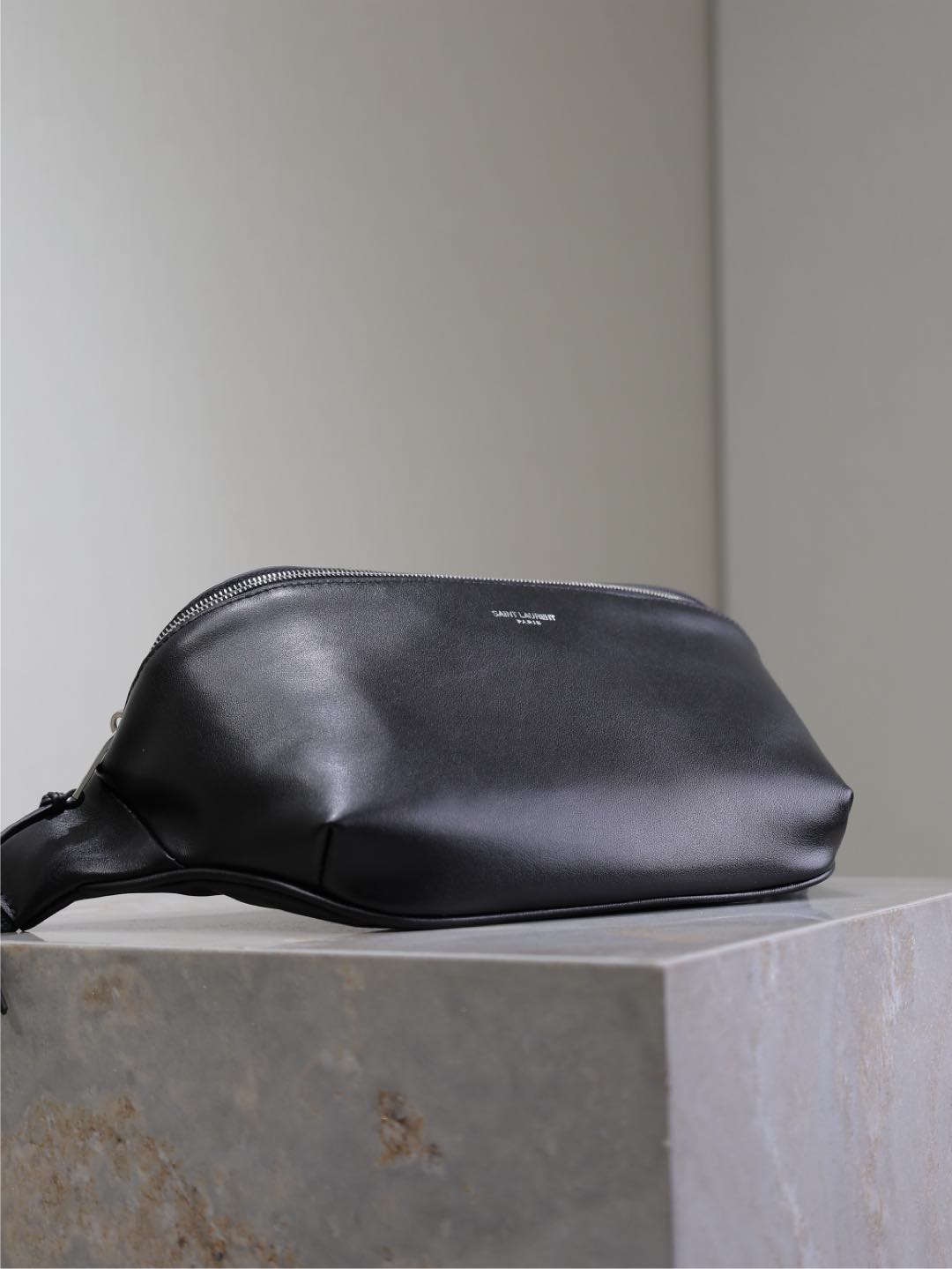 Prada Classic Belt Bag 26cm Black Lambskin