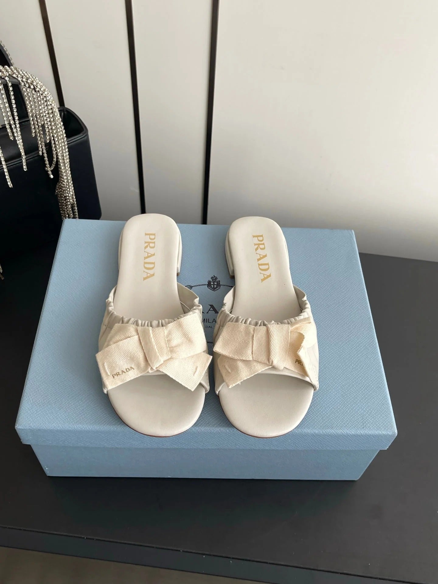 Prada 2026 Sandal Fabric Leather 847925