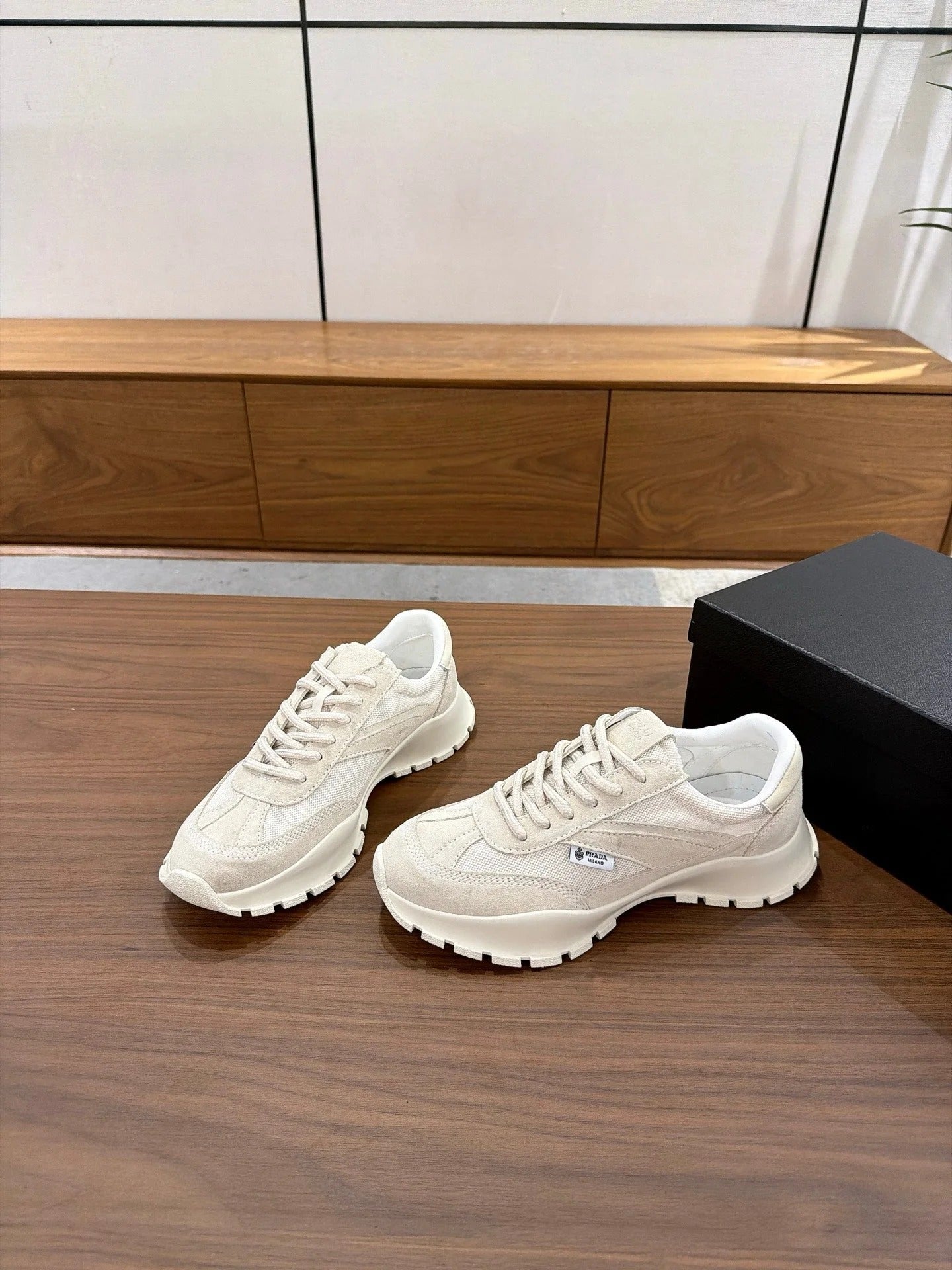 Prada 2026 Sneaker White Leather 855960